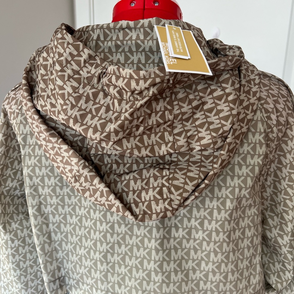 Michael Kors Patterned Utility Jacket with Gold A… - image 7